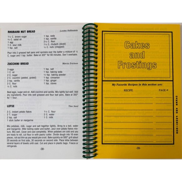 VTG 2004 Cooking With Grace Lutheran Church Becker Minnesota MN Cookbook Spiral - Picture 8 of 16